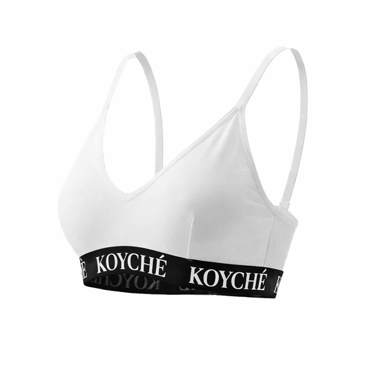 KOYCHÉ Pure бял памучен бралет