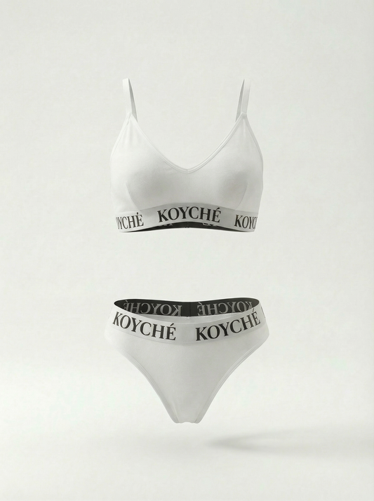 KOYCHÉ Pure бял сет