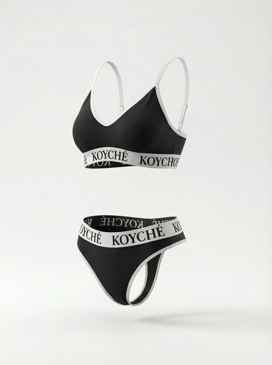 KOYCHÉ Pure черен сет